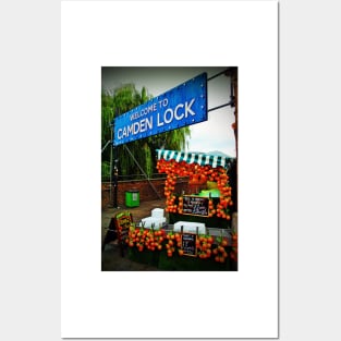 Camden Lock Market London NW1 England Posters and Art